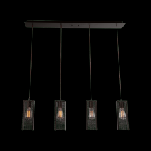 Hammerton PLB0020-04-BB-0-C01-E2 - Downtown Mesh Linear Multi-Pendant