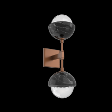 Hammerton IDB0093-02-BB-BC-L1 - Cabochon Double Sconce