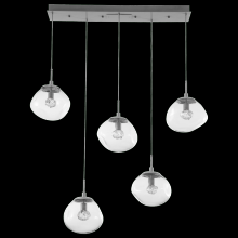 Hammerton PLB0068-05-BS-FA-C01-L1 - Nova Linear 5pc Multi-Pendant