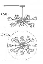 Hammerton PLB0059-0A-BS-BC-001-L1 - Blossom Oval Starburst - 0A