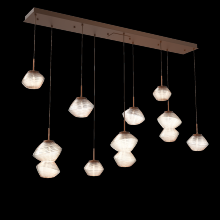 Hammerton PLB0089-09-BB-A-C01-L1 - Mesa Linear 9pc Multi-Pendant