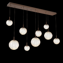 Hammerton PLB0092-09-BB-A-C01-L3 - Gaia Linear 9pc Multi-Pendant