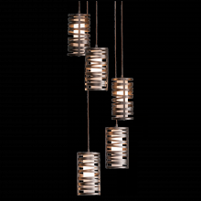 Hammerton CHB0013-05-BS-F-C01-L1 - Tempest Round 5pc Multi-Pendant