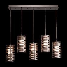 Hammerton PLB0013-07-FB-F-C01-E2 - Tempest Linear 7pc Multi-Pendant