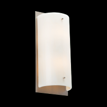 Hammerton CSB0044-13-FB-FR-E2 - Textured Glass Cover Sconce - 13-Inch