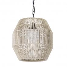 Palecek 2050-79 - Tanner Outdoor Pendant Globe Natural