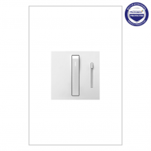 Legrand ADWR703TUW4 - adorne® Whisper® Tru-Universal Dimmer, White, with Microban®