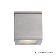  WS-W2505-AL - RUBIX Outdoor Wall Sconce Light