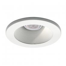  HR-D411LED-WT/WT - 4in Adjustable Step Baffle Trim