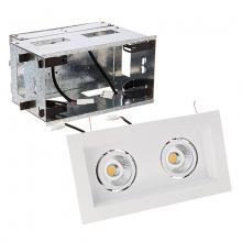  MT-3LD211R-F930-WT - Mini Multiple LED Two Light Remodel Housing with Trim and Light Engine