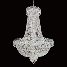 Schonbek 1870 2626-40 - Camelot 22 Light 110V Chandelier in Silver with Clear Gemcut® Crystal