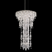 Schonbek 1870 DR2412N-44O - Circulus 6 Light 120V Pendant in Heirloom Silver with Clear Optic Crystal