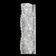Schonbek 1870 STW120N-SS1S - Glissando 18in LED 120V Wall Sconce in Stainless Steel with Clear Crystals from Swarovski