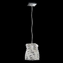 Schonbek 1870 STW510N-SS1S - Glissando 12in LED 120V Mini Pendant in Stainless Steel with Clear Crystals from Swarovski