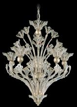 Schonbek 1870 7882-48S - Rivendell 8 Lights 110V Chandelier in Antique Silver with Clear Crystals from Swarovski