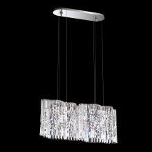 Schonbek 1870 SPU130N-SS1O - Selene 30" 110V Pendant in Stainless Steel with Clear Optic Crystal
