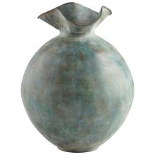  09632 - Pluto Vase|Gold Patina-LG