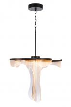  59695-FB-LED - Estrella 5 Arm LED Pendant in Flat Black