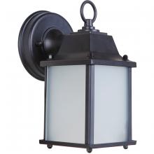  Z192-OBO-LED - Coach Lights Cast 1 Light Small LED Outdoor Wall Lantern in Oiled Bronze Outdoor