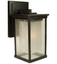  Z3724-OBO - Riviera 1 Light Large Outdoor Wall Lantern in Oiled Bronze Outdoor