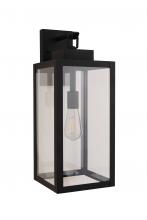  ZA6824-TB - Marin 1 Light 20.13" Outdoor Lantern in Textured Black