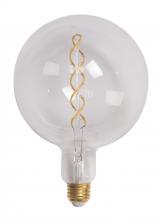  9687 - 8.43" M.O.L. Clear LED G50, E26, 7W, Non-Dimmable, 3000K