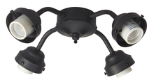  F400CFL-FB - 4 Light Universal Fitter in Flat Black