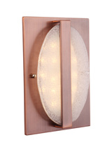  ICH1720-BCP - LED Recessed w/ Round Artisan Glass