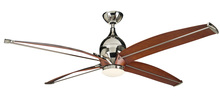  TRD60PLN4 - 60" Ceiling Fan w/Blades & LED Light Kit