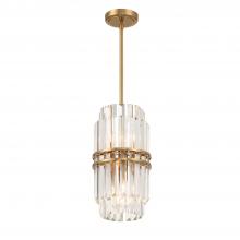  HAY-1401-AG - Hayes 4 Light Aged Brass Pendant