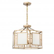 Crystorama HIL-995-VG - Libby Langdon for Crystorama Hillcrest 6 Light Vibrant Gold Chandelier