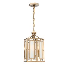 Crystorama HIL-997-VG - Libby Langdon for Crystorama Hillcrest 3 Light Vibrant Gold Chandelier