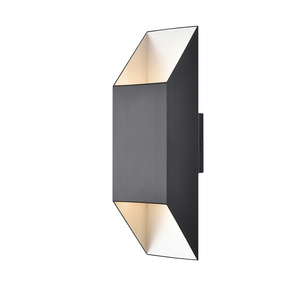 Brecon Outdoor Square 18 Inch 2 Light Sconce