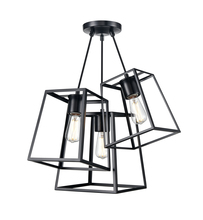  DVP29011MF+EB - Cape Breton 3 Light Semi-Flush Mount