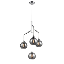  DVP34724CH-SM - Andromeda 4 Light Chandelier