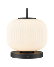  DVP40017GR-RIO - Mount Pearl 12" Table Lamp