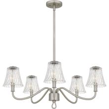  MCK5030BN - McKinney 5-Light Brushed Nickel Chandelier