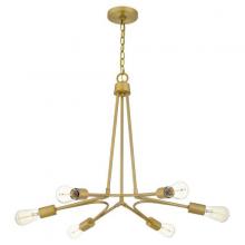  DS19292A - Modern Brass Chandelier