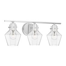  LWS4885C2 - 3 Light Chrome Bath