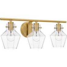  LWS4885C - 3 Lights Brass Bath Light