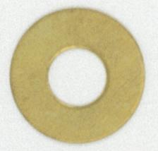 Light Steel Washer; 1/8 IP Slip; 24 Gauge; Brass Plated Finish; 1" Diameter