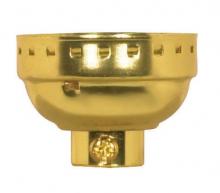 80/1242 - Aluminum Shell And Cap With Paper Liners; 1/8 IP With Set Screw; Brite Gilt Finish