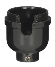  80/2135 - 1/8 IP Cap Only; Phenolic; 1/2 Uno Thread; With Set Screw; For Turn Knob And Pull Chain With Plastic
