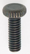 Satco Products Inc. 90/024 - Steel Knurled Head Thumb Screw; 8/32; 1/2" Length; Antique Brass Finish