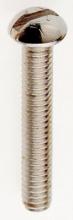Satco Products Inc. 90/026 - Steel Round Head Slotted Machine Screw; 8/32; 1" Length; Nickel Plated Finish