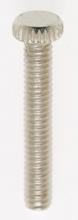 Satco Products Inc. 90/032 - Steel Knurled Head Thumb Screw; 8/32; 1" Length; Nickel Plated Finish