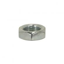 Satco Products Inc. 90/034 - Steel Locknut; 1/8 IP; 9/16" Hexagon; 3/16" Thick; Unfinished