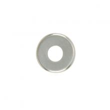  90/1095 - Steel Check Ring; Curled Edge; 1/8 IP Slip; Nickel Plated Finish; 1-1/4"