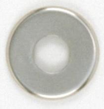 90/1096 - Steel Check Ring; Curled Edge; 1/8 IP Slip; Nickel Plated Finish; 1-1/2"