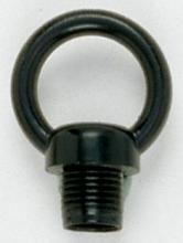  90/204 - 1" Male Loops; 1/8 IP With Wireway; 10lbs Max; Glossy Black Finish